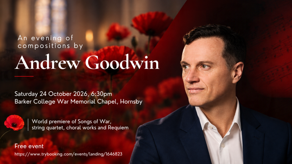 An Evening of Compositions by Andrew Goodwin