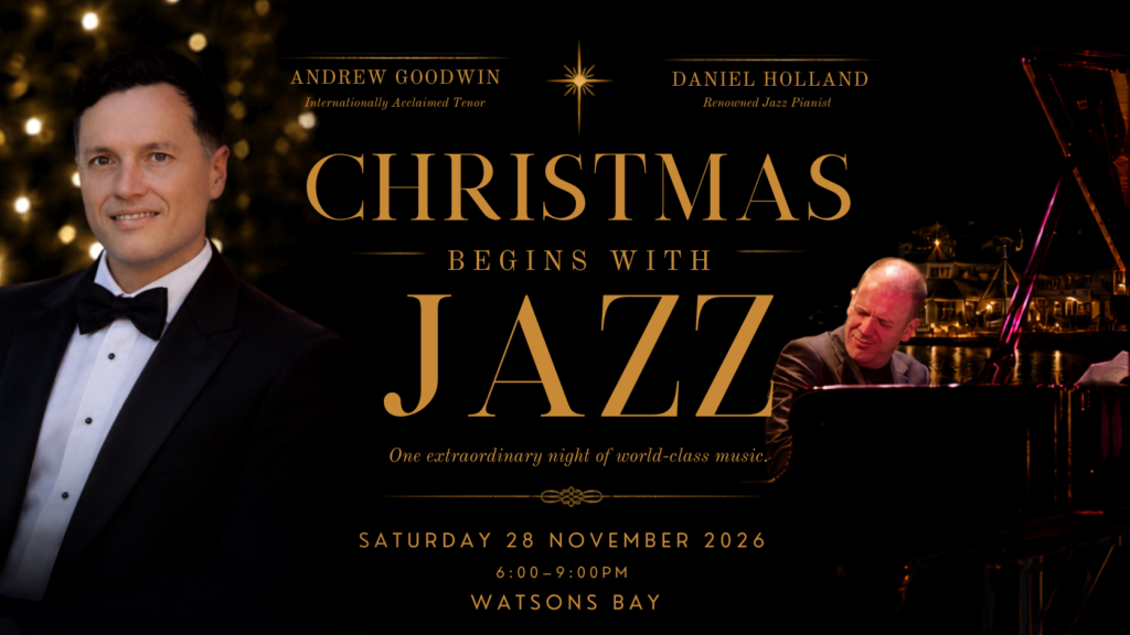 Christmas begins with Jazz : Andrew Goodwin & Daniel Holland