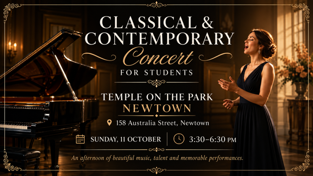 Classical & Contemporary Concert for Students